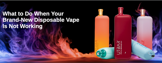 What to Do When Your Brand New Disposable Vape Is Not Working