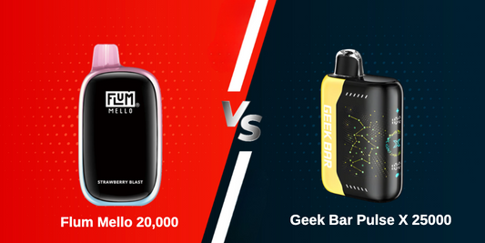 Geek Bar Pulse X vs. Flum Mello
