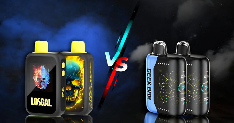 Losgal MC25000 vs. Geek Bar Pulse X 25000 | Vape Comparison