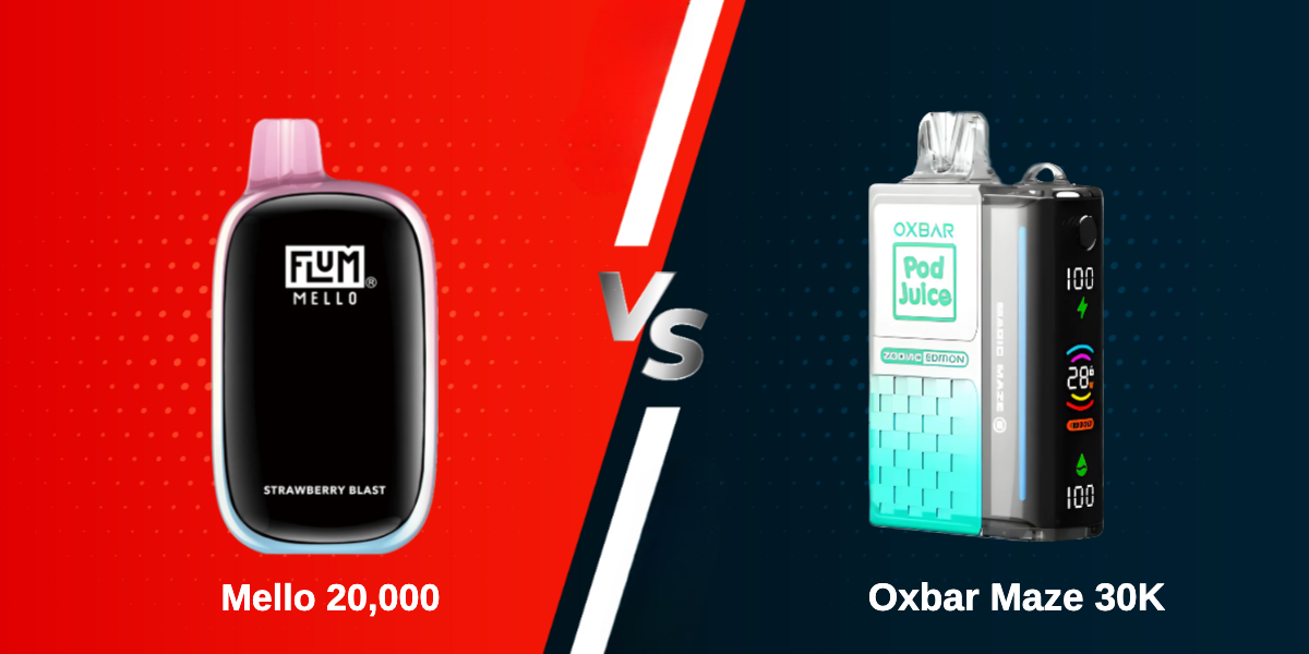 Oxbar Magic Maze 30K vs. Flum Mello