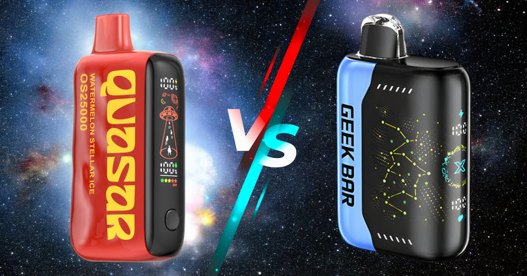 Lost Mary Quasar OS25000 vs. Geek Bar Pulse X 25000 | Deep Vape Comparison