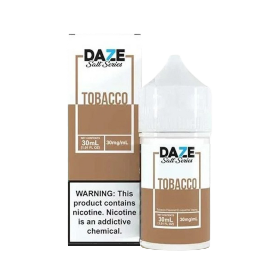 7 Daze 7obacco & Glacial Mint Salt Nicotine Vape Juice 30 Mg Tobacco 