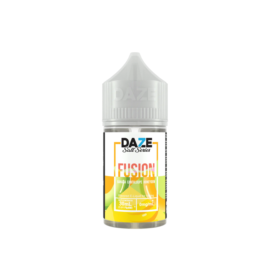 7 Daze Fusion Salt Nicotine Vape Juice 30 Mg Banana Cantaloupe Honeydew 