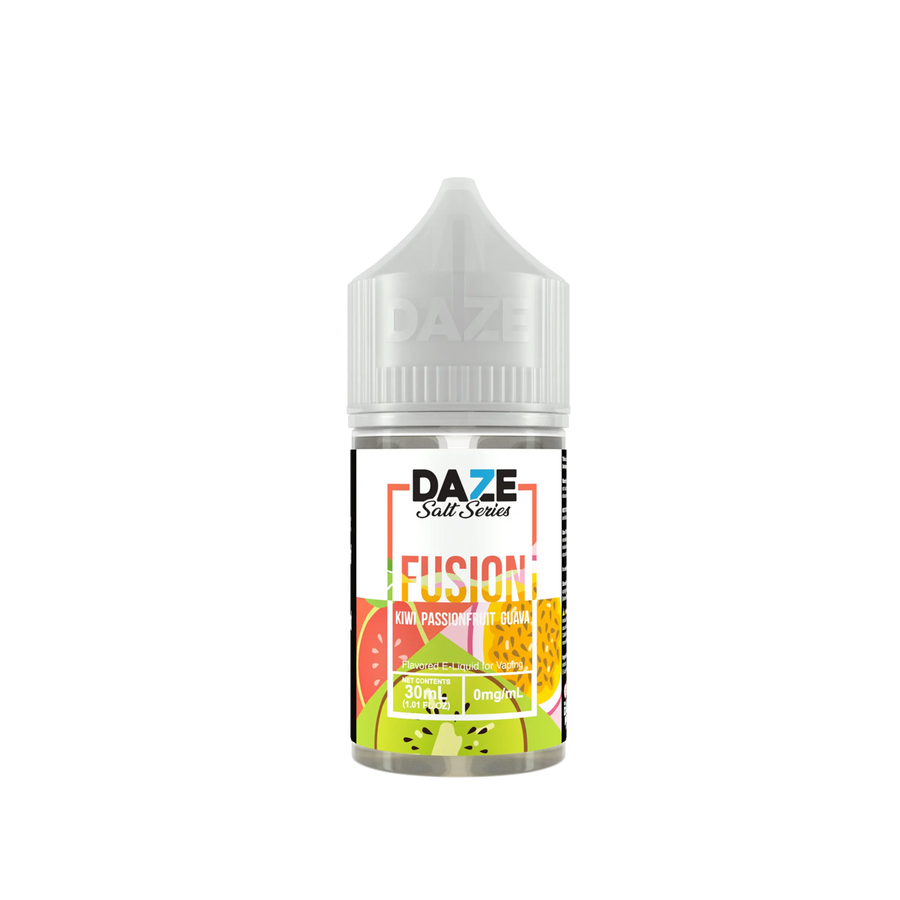 7 Daze Fusion Salt Nicotine Vape Juice 30 Mg Kiwi Passionfruit Guava 