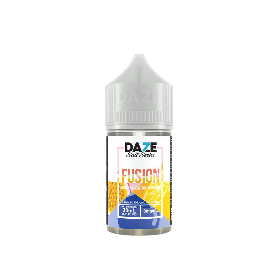 7 Daze Fusion Salt Nicotine Vape Juice 30 Mg Lemon Passionfruit Blueberry 