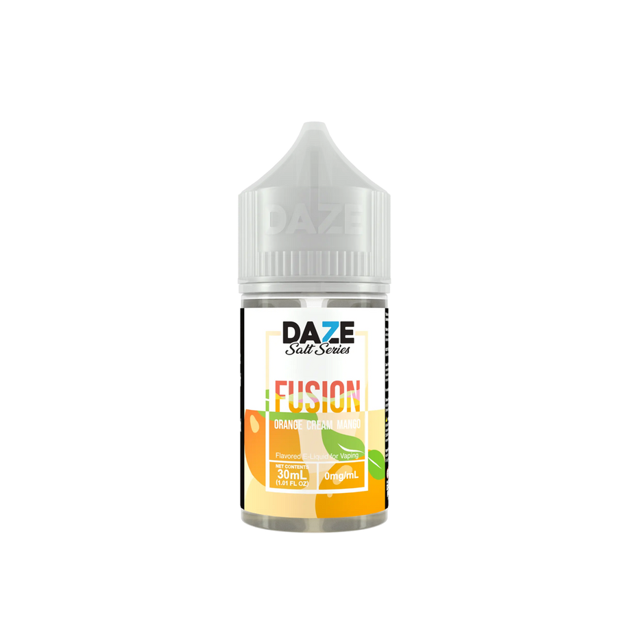 7 Daze Fusion Salt Nicotine Vape Juice 30 Mg Orange Cream Mango 