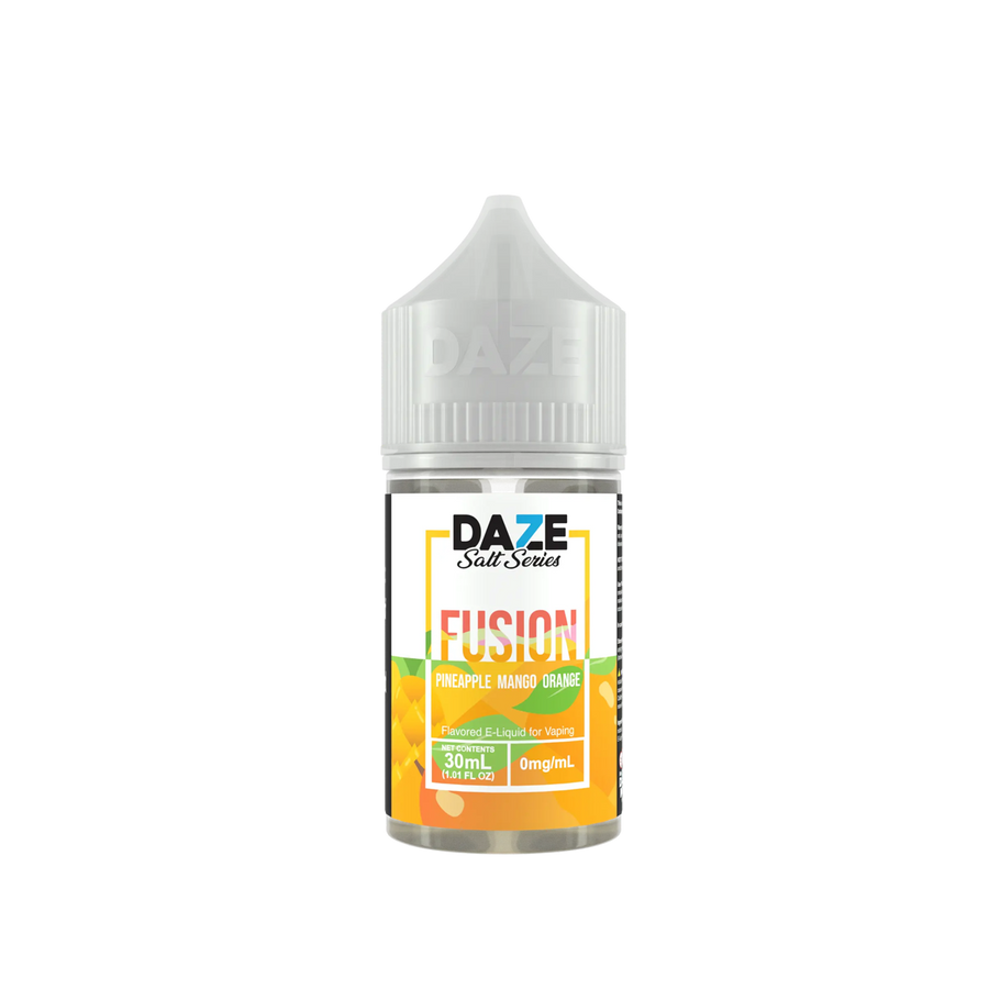 7 Daze Fusion Salt Nicotine Vape Juice 30 Mg Pineapple Mango Orange 