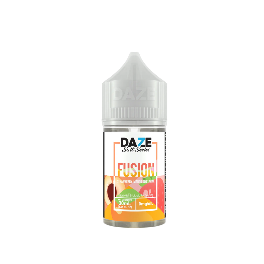 7 Daze Fusion Salt Nicotine Vape Juice 30 Mg Strawberry Mango Nectarine 