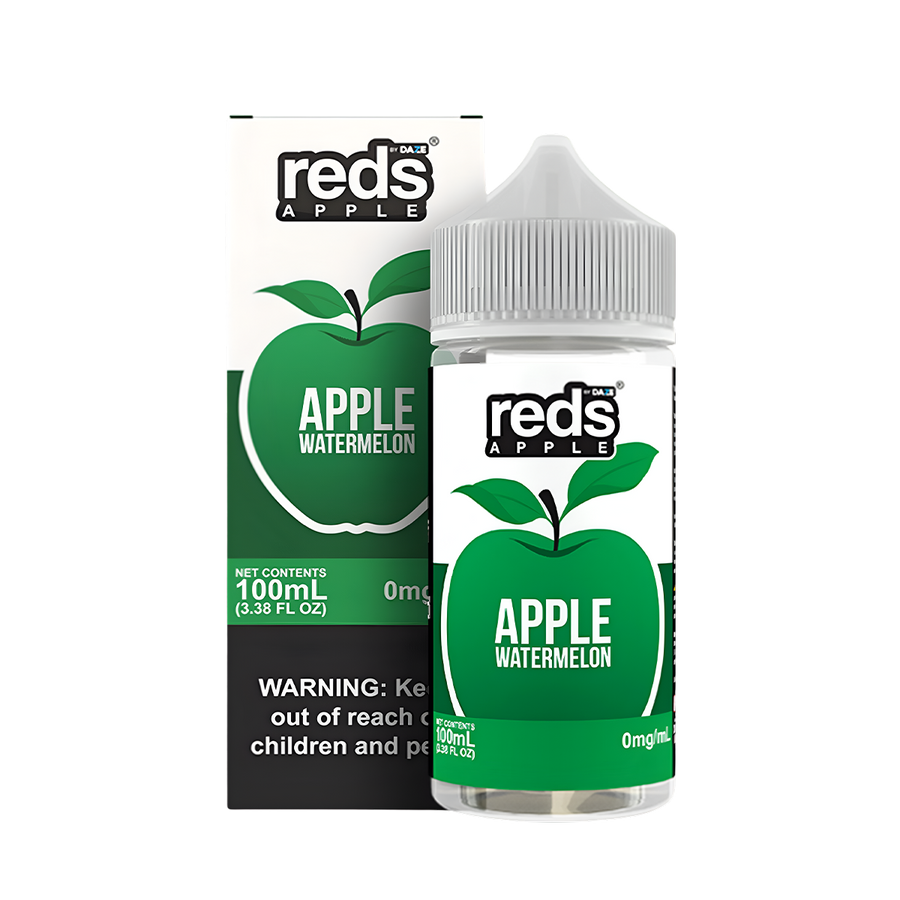 7 Daze Reds Apple Freebase Vape Juice 0 Mg Watermelon 