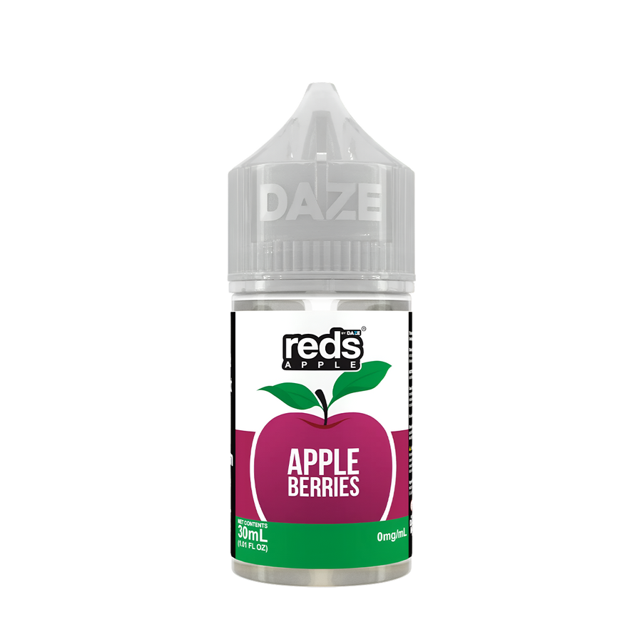 7 Daze Reds Apple Salt Nicotine Vape Juice 30 Mg Berries 