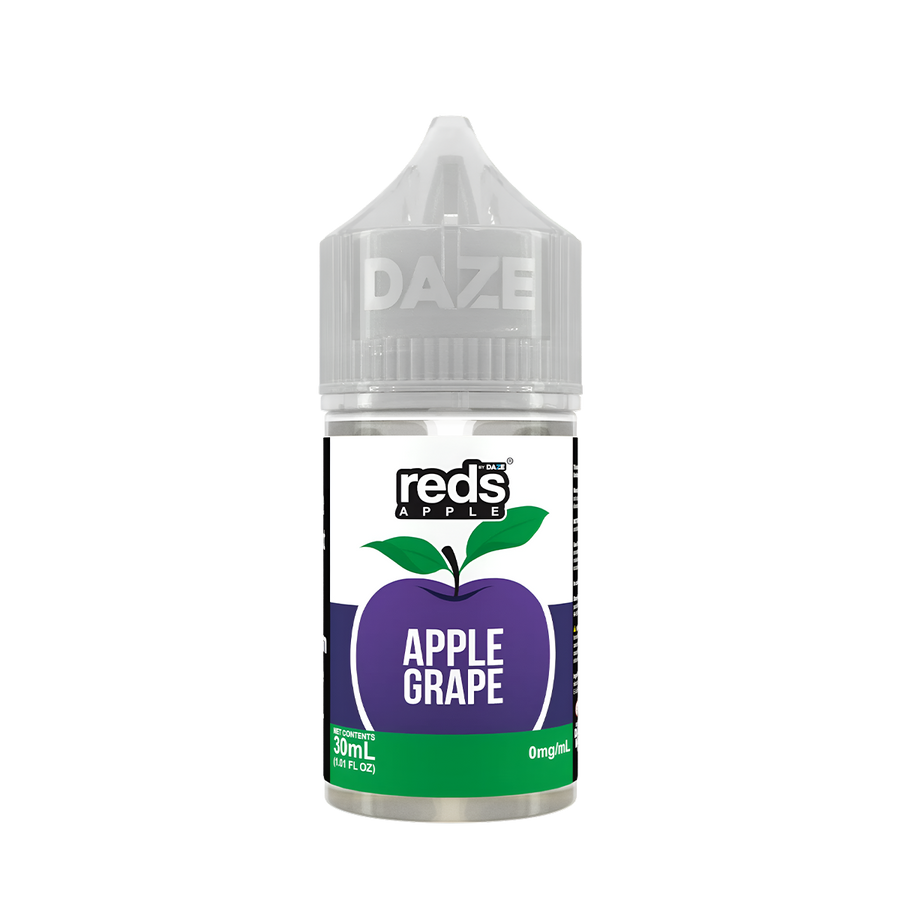 7 Daze Reds Apple Salt Nicotine Vape Juice 30 Mg Grape 