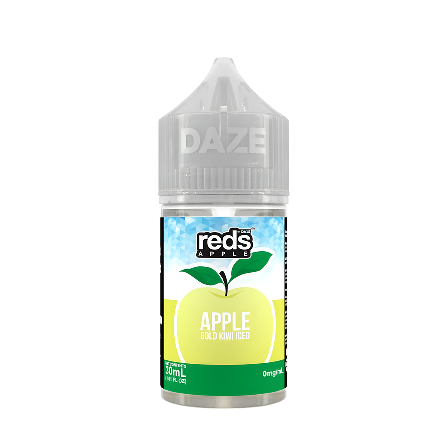 7 Daze Reds Apple Iced Salt Nicotione Vape Juice 30 Mg Gold Kiwi Iced 