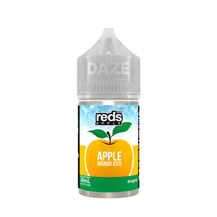 7 Daze Reds Apple Iced Salt Nicotione Vape Juice 30 Mg Mango Iced 