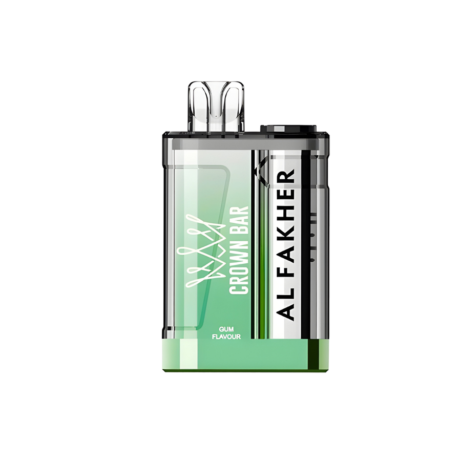 AL Fakher Crown Bar Crystal Disposable Vape Gum Flavour  