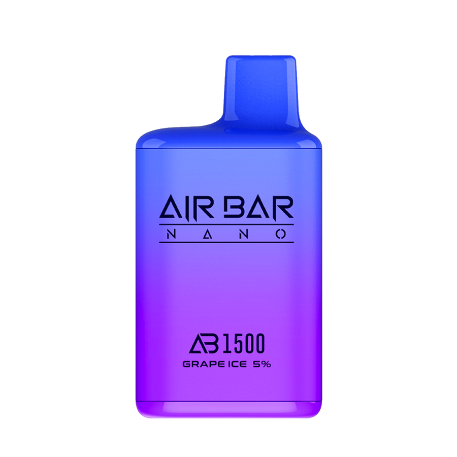 Air Bar Nano 1500 Disposable Vape Grape Ice  