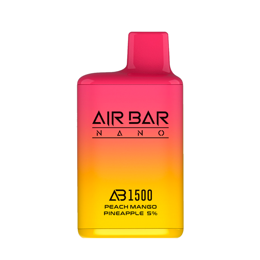 Air Bar Nano 1500 Disposable Vape Peach Mango Pineapple  