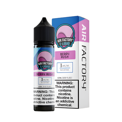 Air Factory Freebase Vape Juice 3 Mg Berry Rush 