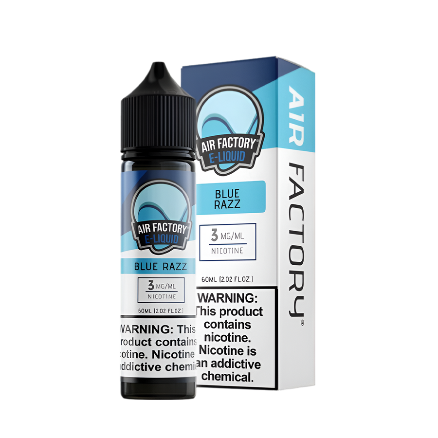 Air Factory Freebase Vape Juice 3 Mg 60 Ml Blue Razz