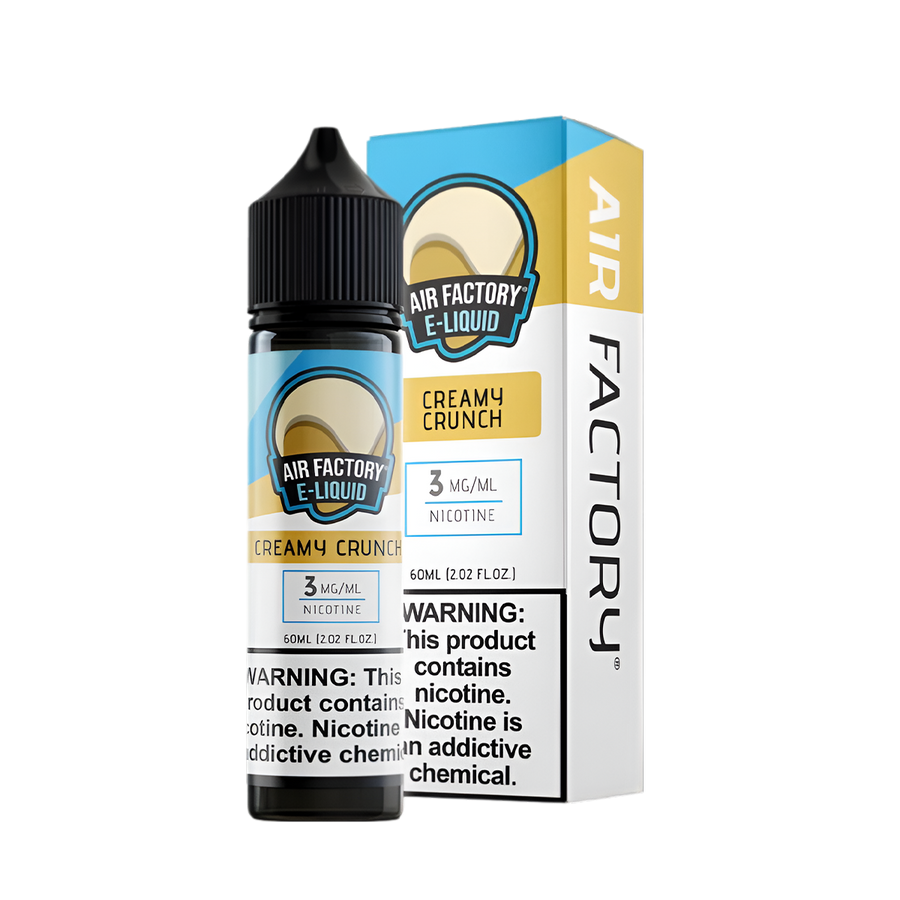 Air Factory Freebase Vape Juice 3 Mg 60 Ml Creamy Crunch