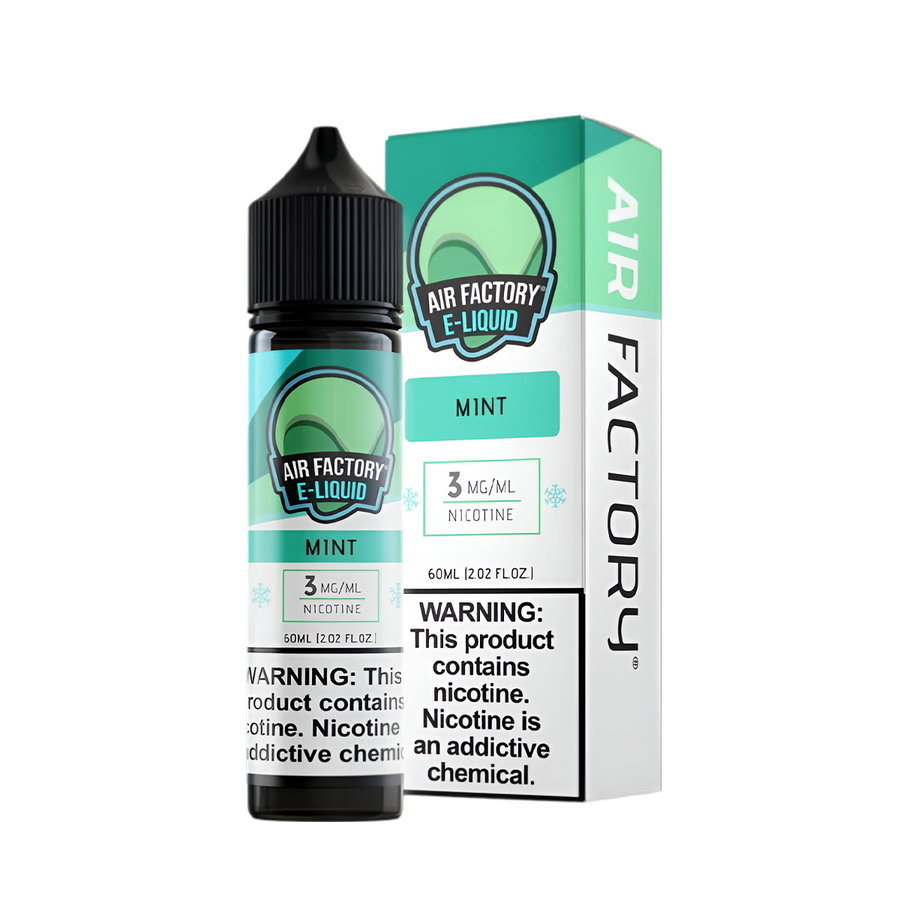 Air Factory Freebase Vape Juice 3 Mg 60 Ml Mint