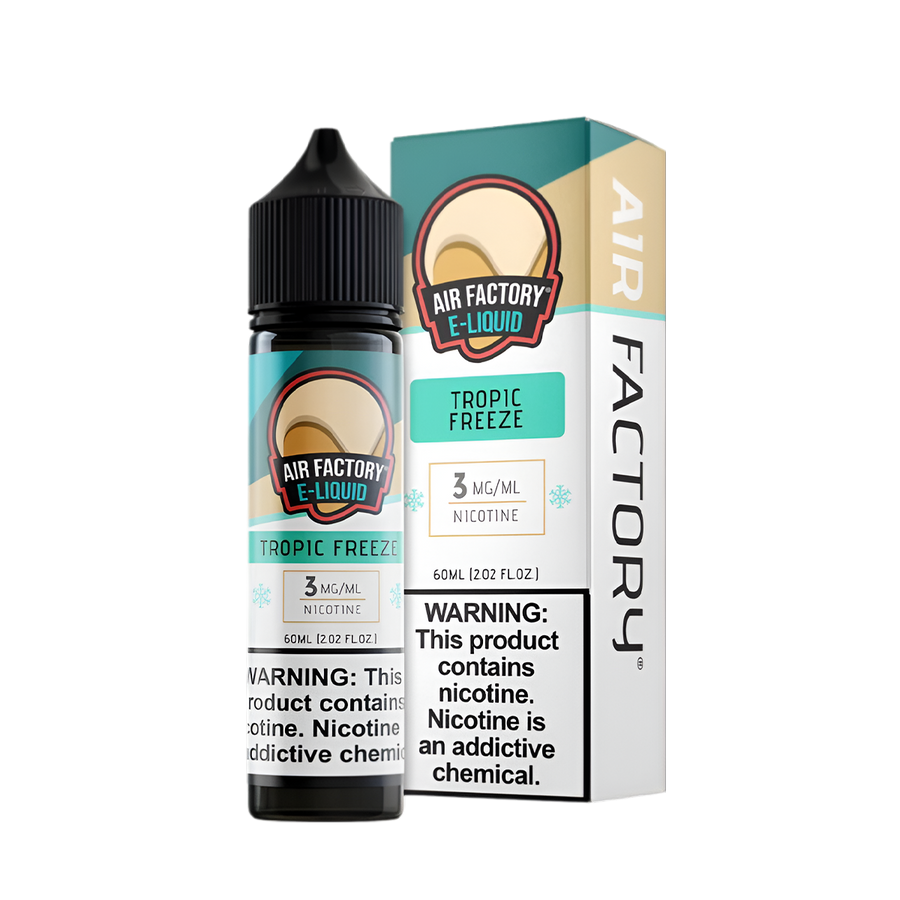 Air Factory Freebase Vape Juice 3 Mg Tropic Freeze 