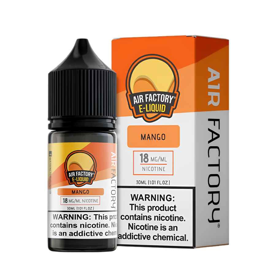 Air Factory Salt Nicotine Vape Juice 18 Mg Mango 