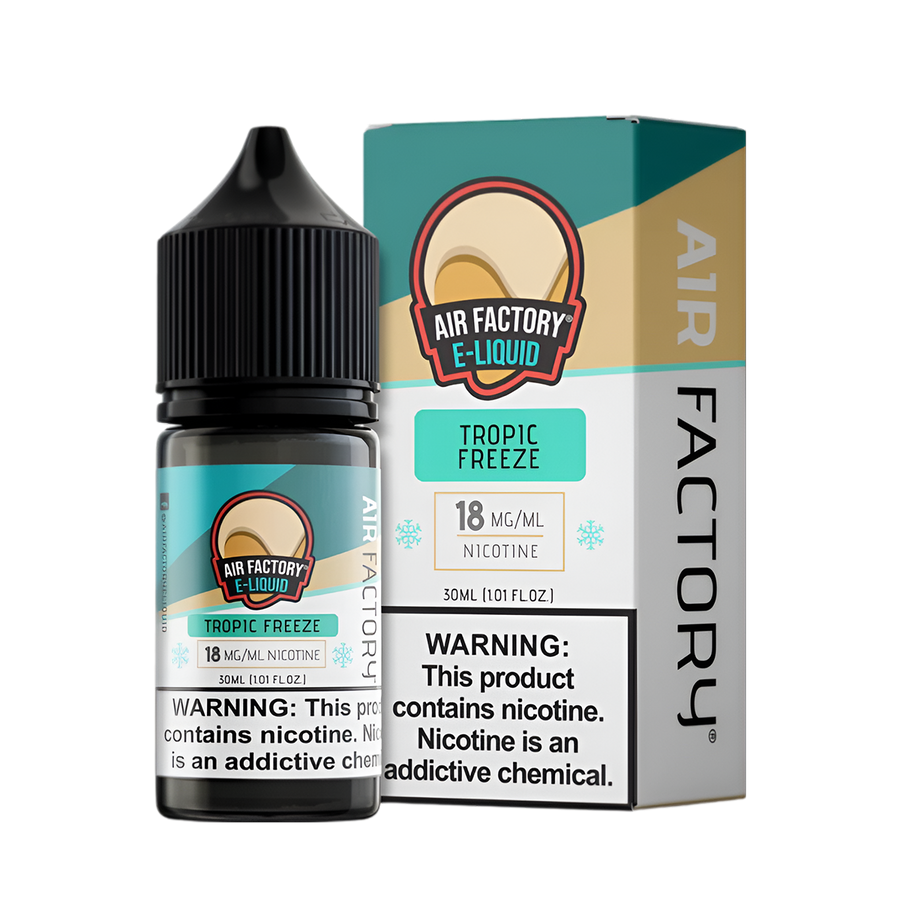 Air Factory Salt Nicotine Vape Juice 18 Mg Tropic Freeze 