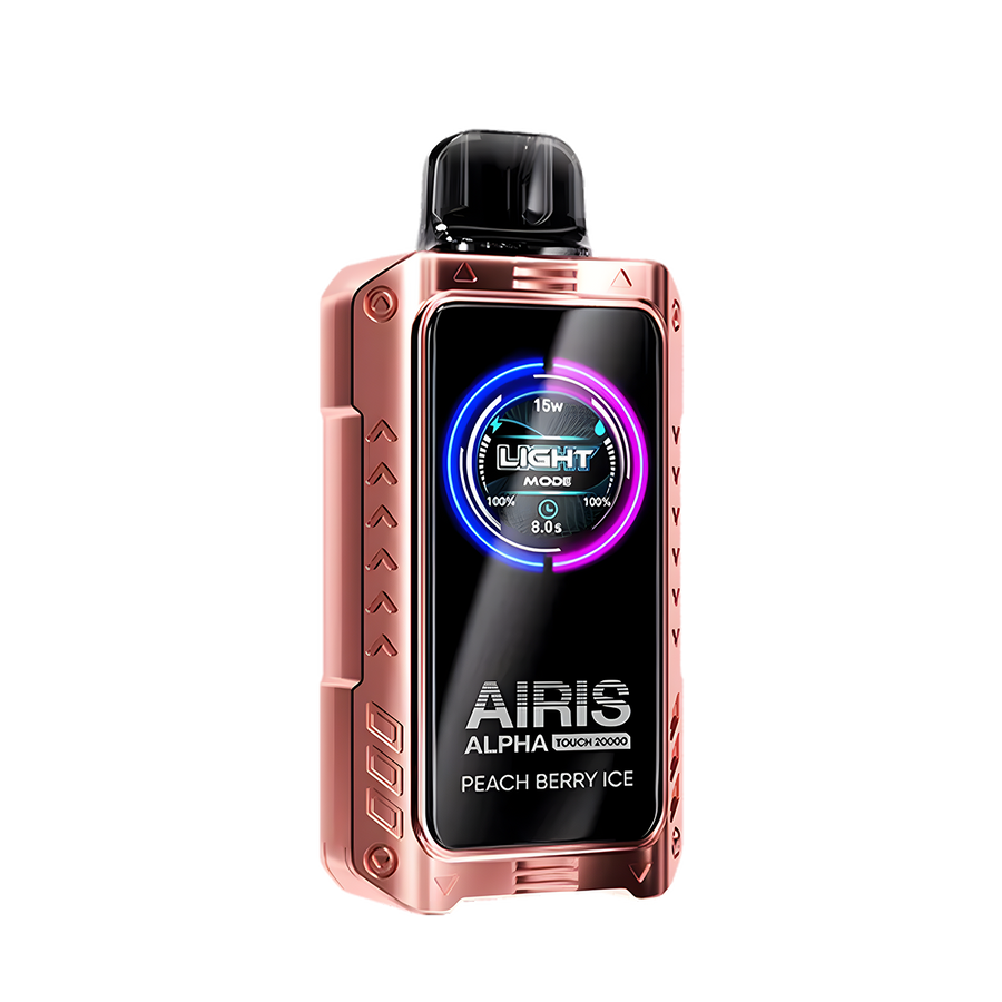 Airis Alpha Touch 20000 Disposable Vape Peach Berry Ice  