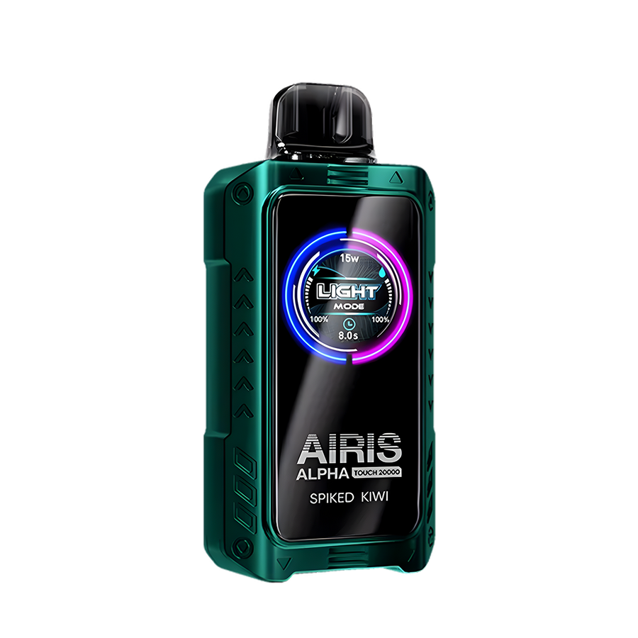 Airis Alpha Touch 20000 Disposable Vape Spiked Kiwi  