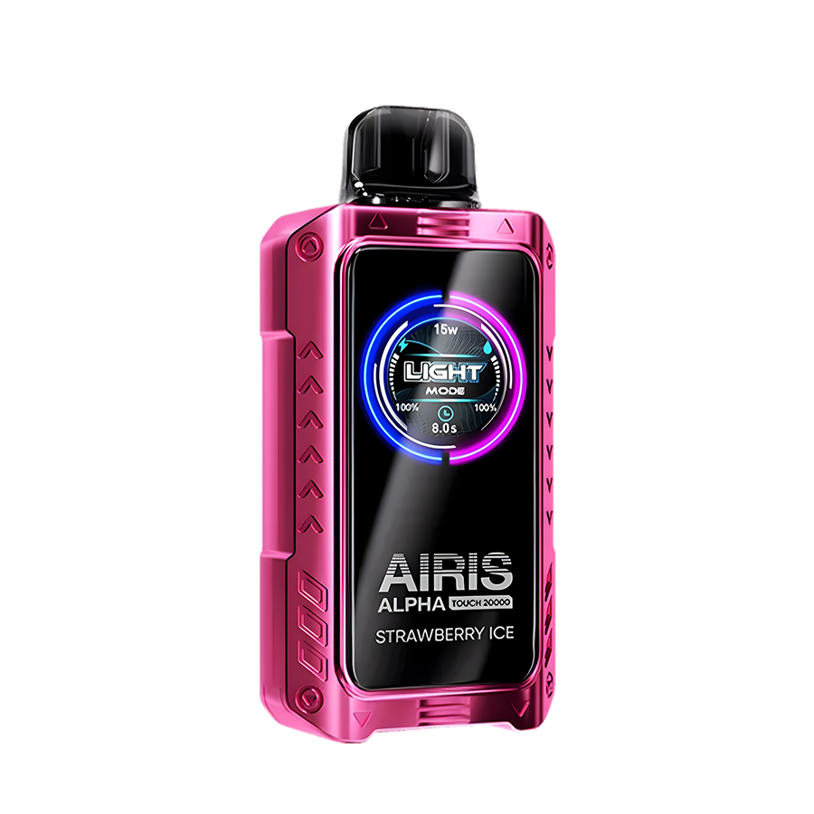Airis Alpha Touch 20000 Disposable Vape Strawberry Ice  