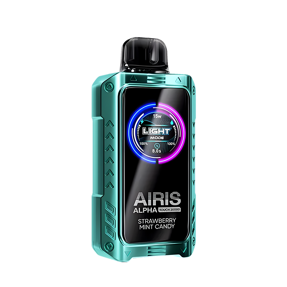 Airis Alpha Touch 20000 Disposable Vape Strawberry Mint Candy  