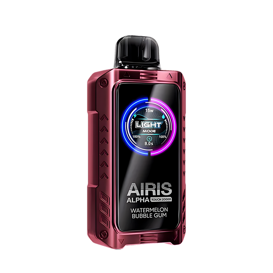 Airis Alpha Touch 20000 Disposable Vape Watermelon Bubble Gum  