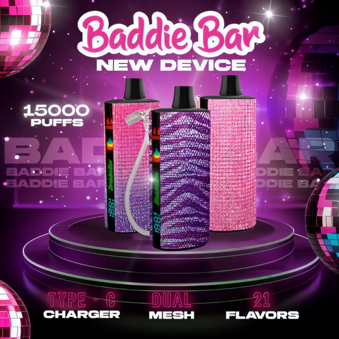 Baddie Bar 15K Disposable Vape