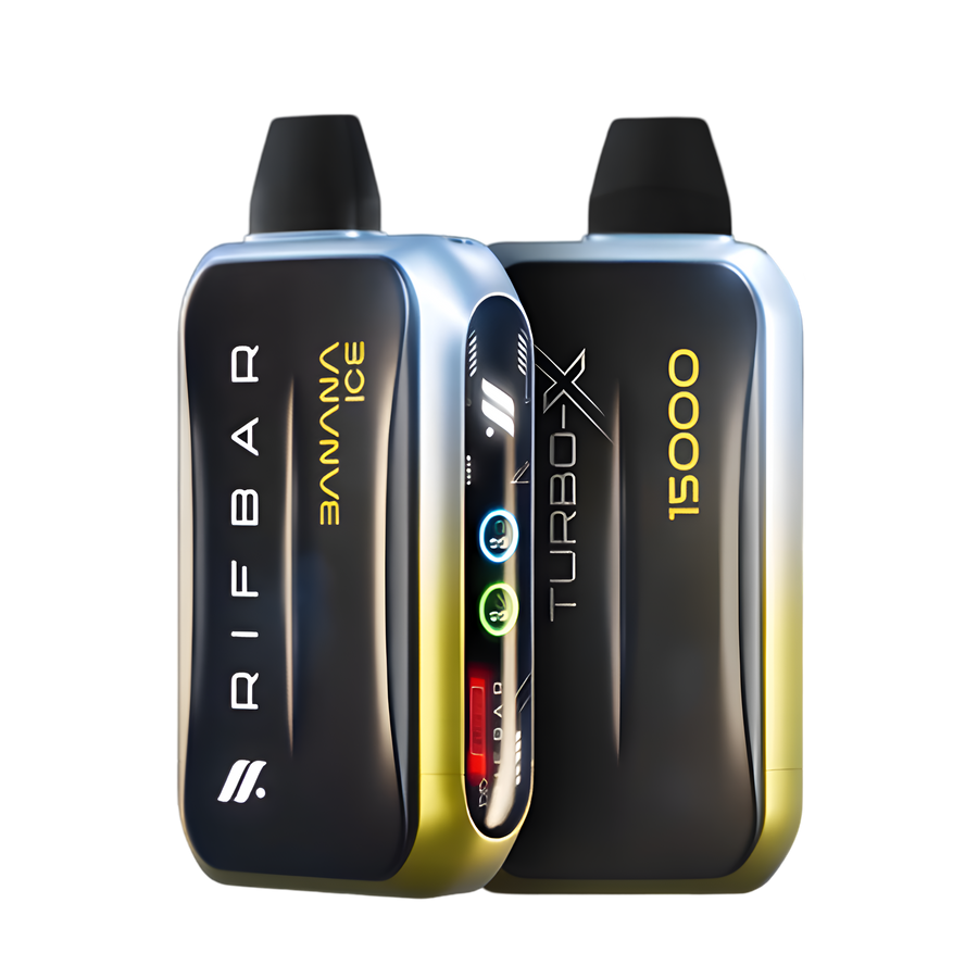 Rifbar Turbo-X 15K Disposable Vape Banana Ice  