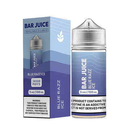 Bar Juice Freebase Vape Juice 3 Mg Blue Razz Ice 