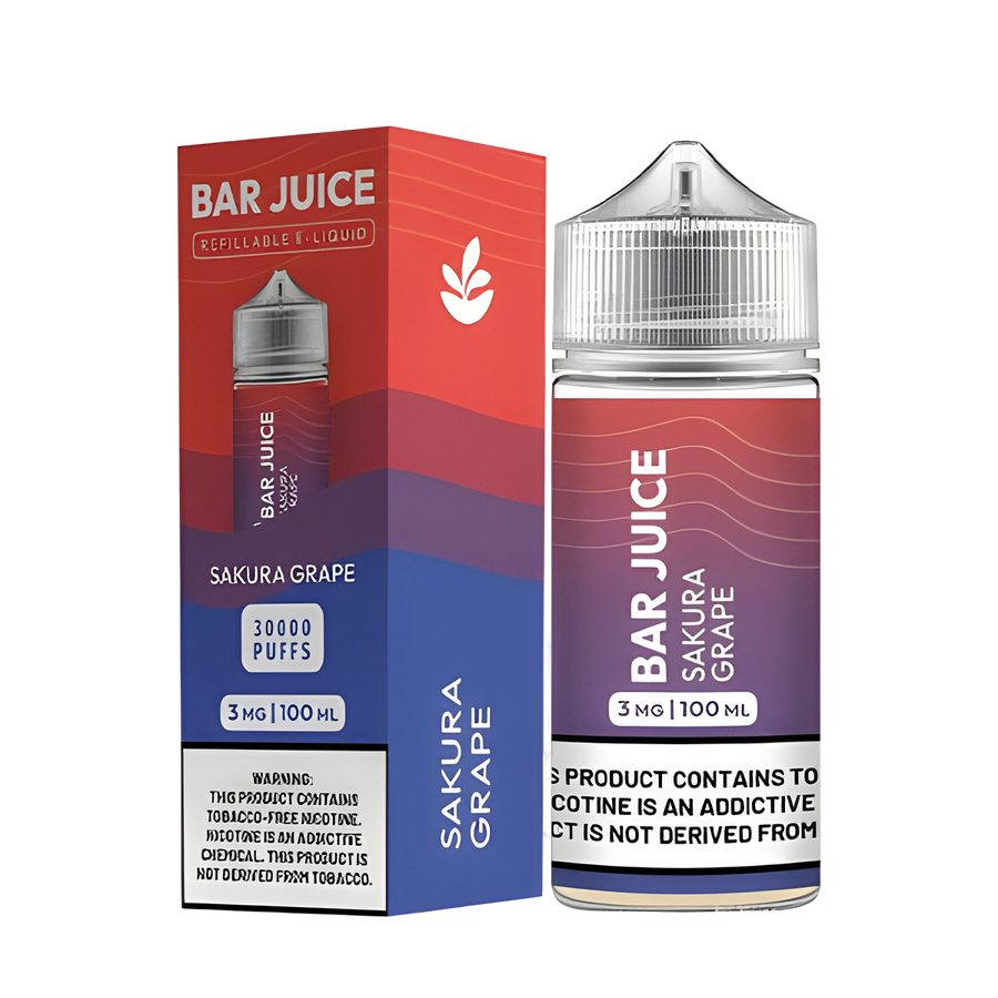 Bar Juice Freebase Vape Juice 3 Mg Sakura Grape 