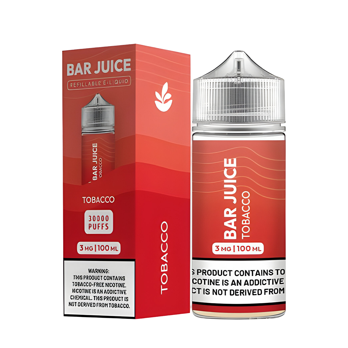 Bar Juice Freebase Vape Juice 3 Mg 100 Ml Tobacco