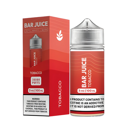 Bar Juice Freebase Vape Juice 3 Mg Tobacco 