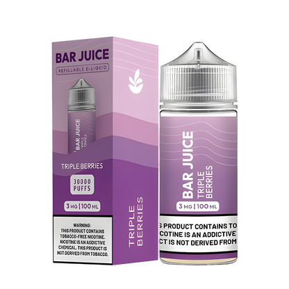 Bar Juice Freebase Vape Juice 3 Mg Triple Berries 