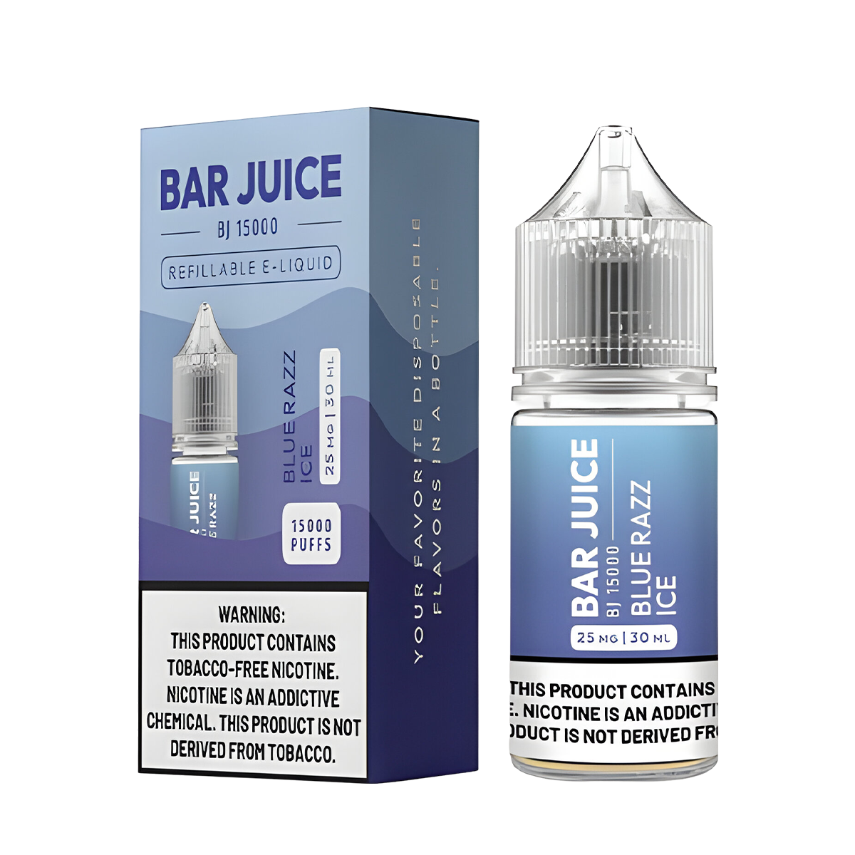 Bar Juice Salt Nicotine Vape Juice 25 Mg 30 Ml Blue Razz Ice