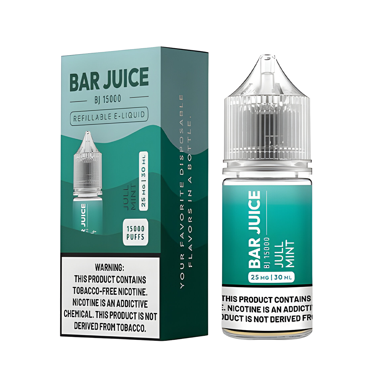 Bar Juice Salt Nicotine Vape Juice 25 Mg 30 Ml Jull Mint