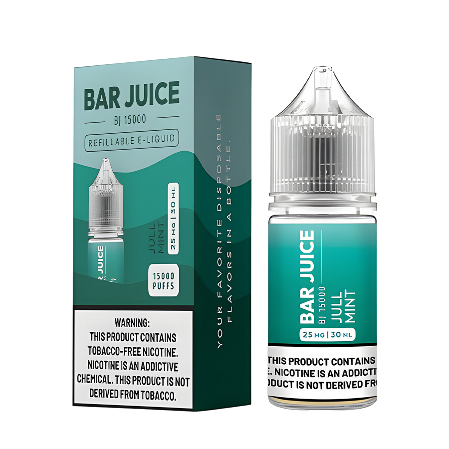 Bar Juice Salt Nicotine Vape Juice 25 Mg 30 Ml Jull Mint