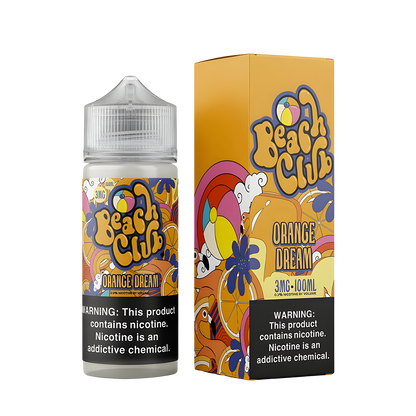 Beach Club Freebase Vape Juice 0 Mg 100 Ml Orange Dream