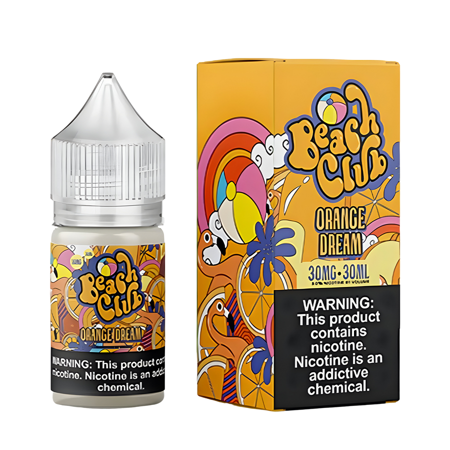 Beach Club Salt Nicotine Vape Juice 30 Mg Orange Dream 