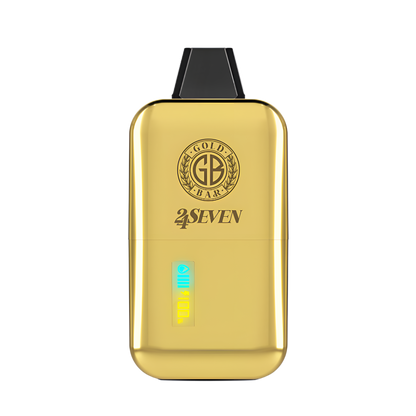 Gold Bar 24 Seven 24K Disposable Vape Blue Raspberry  