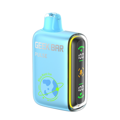 Geek Bar Pulse 15K Disposable Vape Blue Razz Ice  