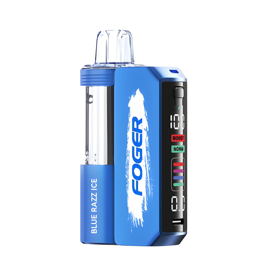 Foger Switch Pro 30K Disposable Vape & Power Bank Blue Razz Ice  