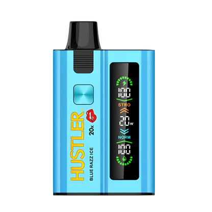 Hustler Kiss 20K Disposable Vape Blue Razz Ice  