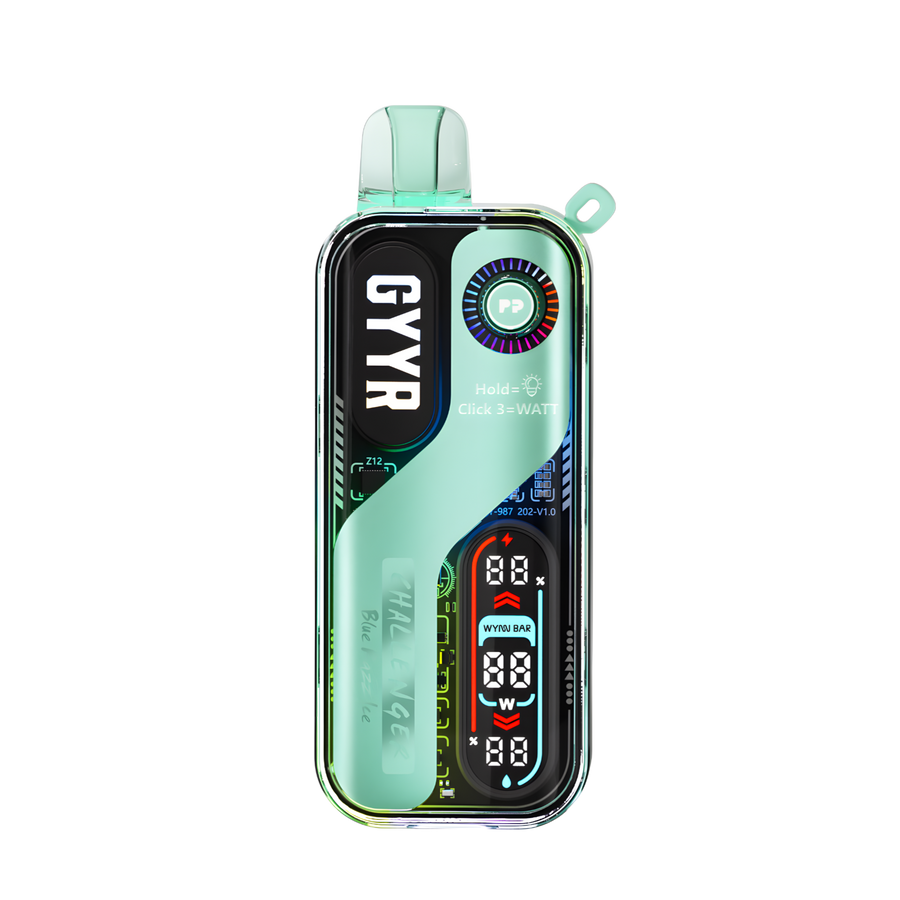 GYYR Wynn Bar Challenger 30K Disposable Vape Blue Razz Ice  