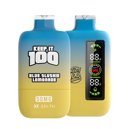 Keep It 100 20K Disposable Vape Blue Slushine Lemonade  